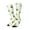 1 Black, variant on Women Crew Soft Moisture-wicking Socks Avocado of a Hear Pattern Design Cotton Socks, One Size fit All
