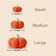 thumbnail image 4 of 1 almohada de calabaza, decoración de calabaza, lindo cojín relleno de algodón PP de felpa, decoración del hogar 3D (11 pulgadas, naranja), 4 of 8
