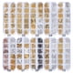 thumbnail image 5 of Soidarity Mujeres Nail Art Studs Niñas Manicura Artesanía Decoración Salón de moda Uña Belleza Decorativa 12 Rejillas Metal con caja Juegos de manicura Tipo 1 Soidarity CE014324-01, 5 of 6