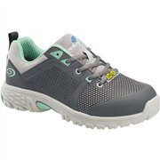Nautilus Safety Footwear Womens Zephyr Slip Resistant ESD Work Shoe Grey