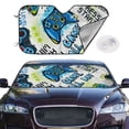thumbnail image 2 of Balery Game All Day Print Car Windshield Sun Shade,Windshield Sunshade for Car Pickup Truck SUV Accessories-Small, 2 of 7