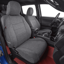 coverdream Custom Seat Covers Custom Fit Toyota Tundra Extended Cab and Double Cab 2014 2015 2016 2017 2018 2019 2020 2021 Models - Polyester (Gray,Full Set)