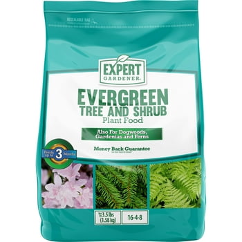 Expert Gardener Evergreen Tree and Shrub  Food 16-4-8, 3.5 lb.