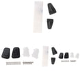 thumbnail image 2 of Repuesto de bisagra de cubierta de motor de rejilla de admisión de plástico negro para 1:10 RC Crawler Traxxas TRX-4 Body seitruly WJ3294-02, 2 of 7