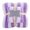Purple, variant on Hyasfey Quick Dry Bath Towel Super Soft Friendly to Skin Absorbent Multicolor Shower Towel Face Towel Bathroom Supplies