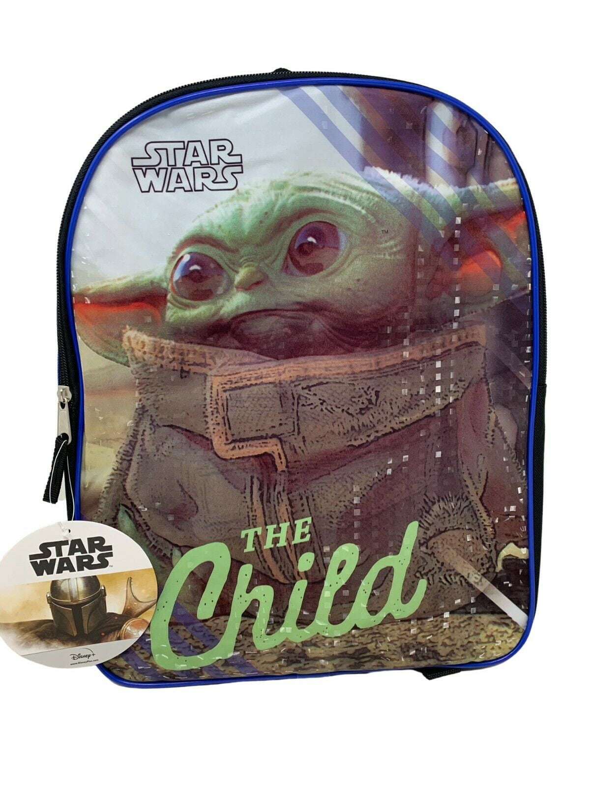 Licensed Star Wars"The Child" Baby Yoda 15" Plain Front Backpack