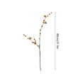 thumbnail image 3 of JeashCHAT Artificial Fall Bittersweet Flower Branches, Faux Orange Yellow Berry Flower Stems for Vase Table Thanksgiving Home Decor, 1 Pc, 3 of 6