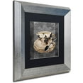 thumbnail image 2 of Trademark Fine Art "Vintage Cafe I" Canvas Art by Color Bakery Black Matte, Silver Frame, 2 of 4
