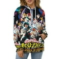 thumbnail image 6 of My Hero Academia Hoodie 3D Print Pullover Hooded Long Sleeve Sweatshirts Tops Blouse with Pocket for Mens Womens, 6 of 6