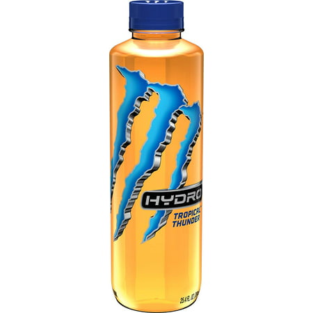 Monster Energy Hydro Sports Drink, Tropical Thunder, 25.4 ounce (Pack of