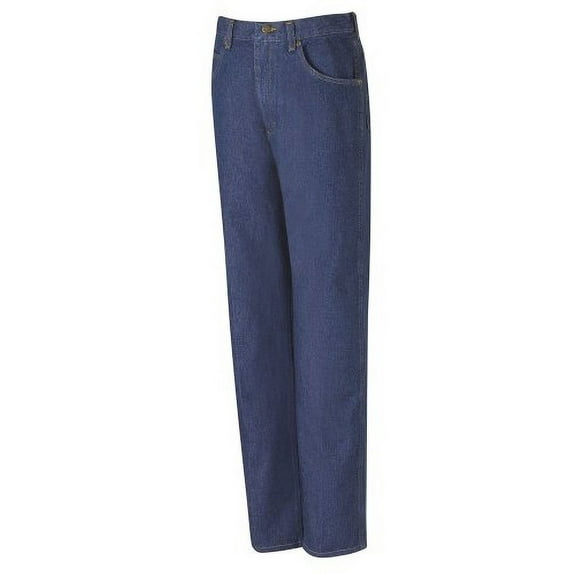 PD60 Men's Relaxed Fit Jean Prewashed Indigo 52W x Unhemmed