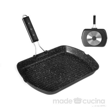 Ilsa Cast Aluminum Grill Pan - Non-Stick, 25x35cm