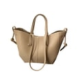 thumbnail image 2 of Samdudou Tote Bags for Women Large PU Leather Shoulder Purse Casual Work Handbags Simple Shopping Bucket Bag with Double Straps, 2 of 4