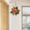 Green5, variant on 9.84in Artificial Green Thrush Leaves, Weatherproof Fake Plant Foliage for Fence Porch Vertical Wall Ornament, 1Pcs