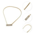 thumbnail image 4 of Cadenas de cintura ajustables de primavera duraderas para mujeres en tono dorado, 4 of 6
