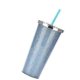 thumbnail image 2 of Vaso de paja de plástico YONGSHENG Vaso Universal de doble capa gran capacidad 700ml, 2 of 4