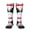 2 Black-2, variant on Women's Knee High Socks Tuxedo Bow Tie Thermal Soft Knee Long Socks