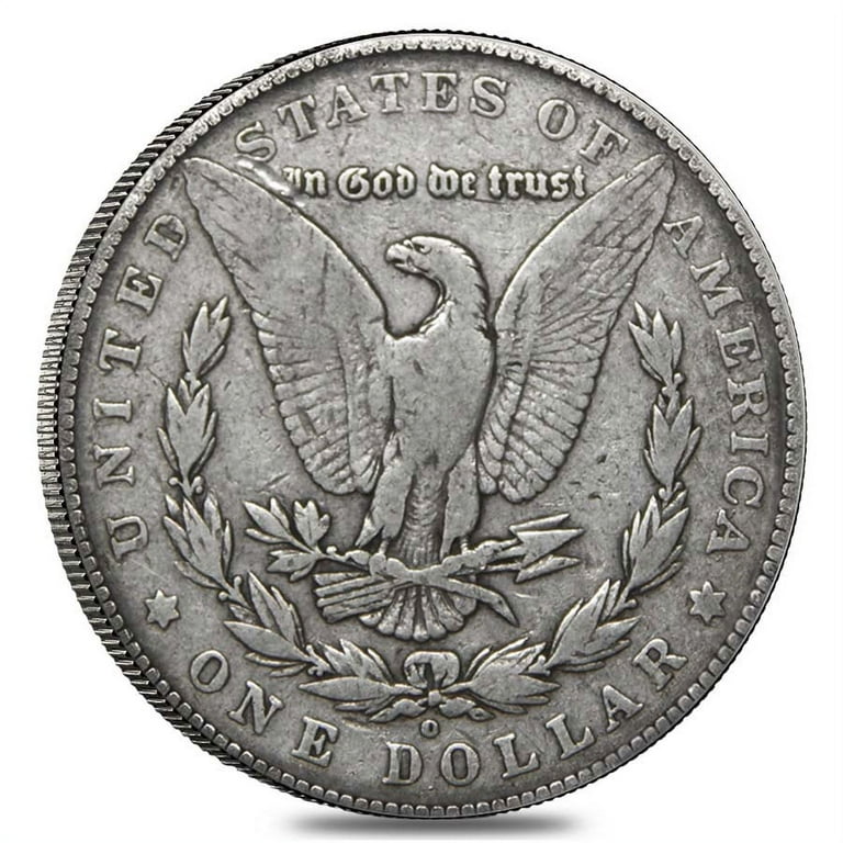 U.S. Mint Morgan Silver Dollar Roll, 20 Coins Random Year, VG-VF