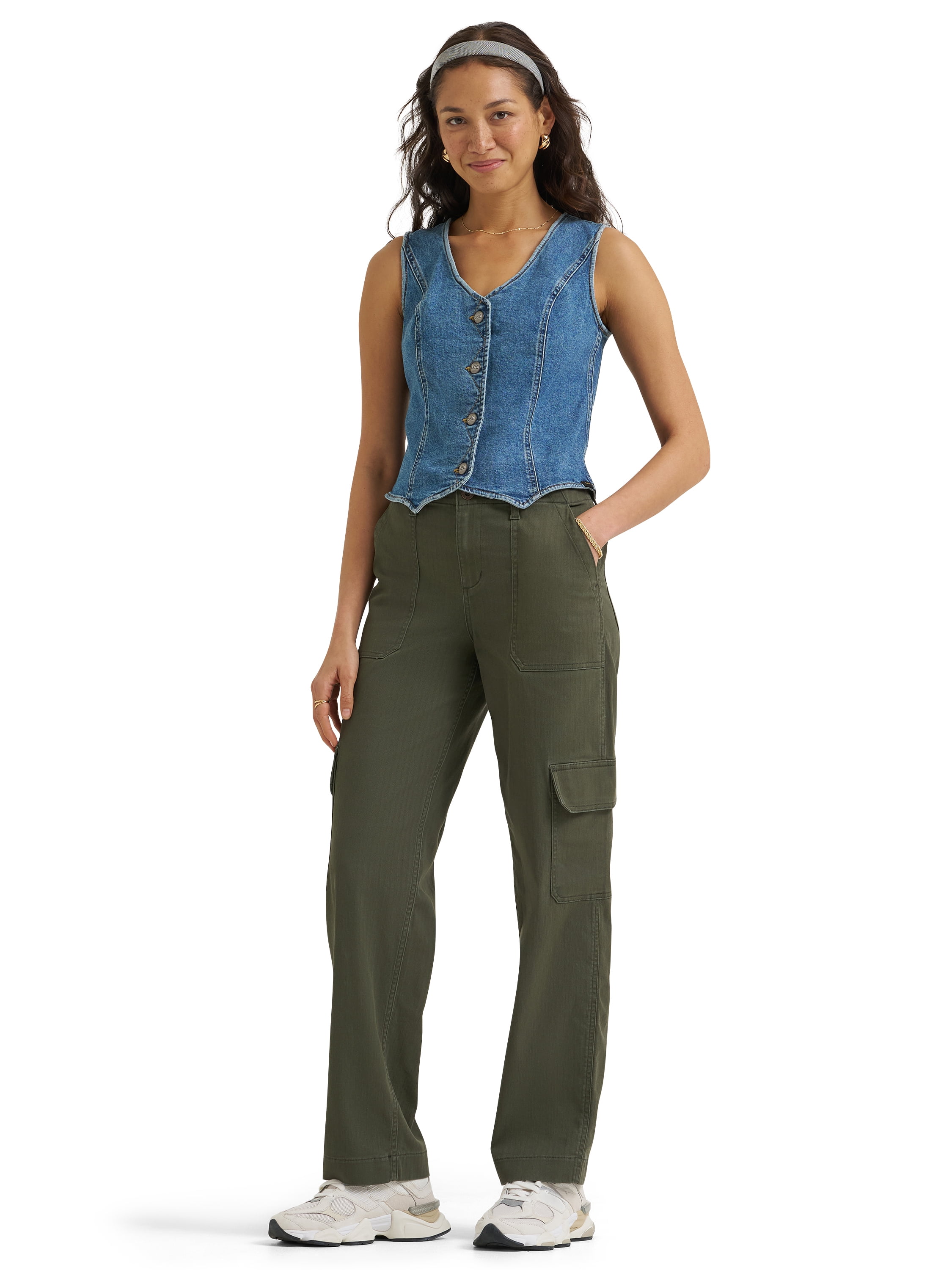 Lee® Women's and Plus Heritage Loose Straight Utility Cargo Pant
