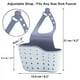 thumbnail image 2 of Fregadero de cocina Caddy Soporte de esponja Plástico de silicona Jabonera Colgante Correa ajustable Grifo Caddy con orificios de drenaje para secado (Azul cielo (paquete de 2)) oso de fresa  Hogar, 2 of 6