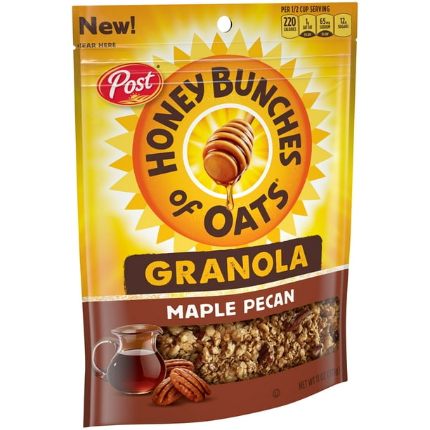 Post Honey Bunches of Oats, Granola, Maple Pecan, 11 Oz