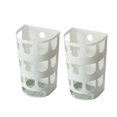 thumbnail image 4 of Caja de almacenamiento de bandeja para bolsas de basura montada en la pared, soporte para bolsas de plástico multiusos, estante para vajilla de Organizadores de utensilios de cocina gris azul Bearachild HA0687-03B, 4 of 6