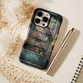 thumbnail image 6 of Vintage Bookshelf Design Chic Phone Case for Book lovers & Fashionistas - Durable Slim Fit with Hard Shell Protection, Compatible with iPhone 11/12/13/14/15/16 (Pro Max/Plus), 6 of 9