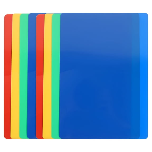 CCOCC 2026 New 8Pcs Vibrant Color Craft Cutting Mats for Kids Reusable Clay Playdough Mat Set to Protect Table for Crafting, Playtime, Painting, Drawing, Diy Projects, Arts and Crafts Activities.