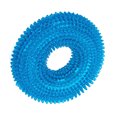 thumbnail image 1 of Methold Pet Chew Toy Training Squeak Ring Ball TPR Molar Sonido Interactivo Juego Juguete, Azul 1, S Type3 NO3 Methold PT000192-08, 1 of 6
