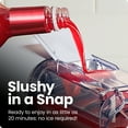 thumbnail image 5 of Iceman Slush-Ease 48 oz. Slushy Maker with Customizable Thickness - White, New, 5 of 6