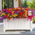 thumbnail image 1 of 24 paquetes de flores artificiales Alupssuc para decoración exterior, 1 of 9