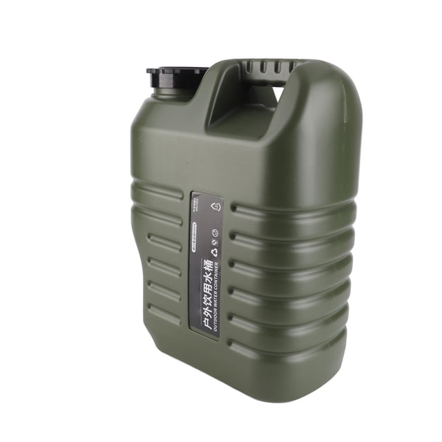 Cubo De Almacenamiento De Agua, Contenedor De Agua De HDPE, Ergonómico Verde Con Grifo Para Viajes
