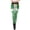 Z1-Green, variant on Christmas Leggings for Women Elf Print High Waist Tummy Control Yoga Pants Festive Dress-Up Stretch Pants