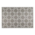 thumbnail image 3 of DII Reversible Indoor/Outdoor Lattice Woven Rug, 4x6 Ft, Stone, 3 of 3