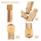 thumbnail image 3 of Nestingho 4Ud Pins De Soporte Para Estantes De Latón Puro Dorado Resistentes Y Decorativos Para Gabinetes Y Muebles, 3 of 6
