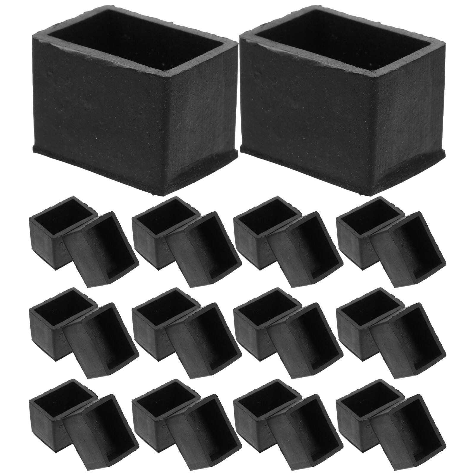 30pcs Rubber Table Feet Covers Furniture Leg Caps Table Leg Protectors