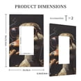 thumbnail image 3 of Disketp Modern Funny Duck Decorative Light Switch or Outlet Wall Plate with Safety Cover-Style U, 3 of 6
