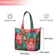 thumbnail image 4 of Pioneer Flower Floral Print Pattern Travel Tote Bags for Women Carry On,Large Weekender Bags for Women Travel,Multi Functional Duffle Bag for Work,Shopping,Sports, 4 of 5