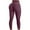 Wine, variant on Bigersell Women's High Tapered Pant Yoga Full Length Pants Women's Bubble Hip Lifting Exercise Fitness Running High Waist Yoga Pants Ladies Straight-Leg Yoga Pants