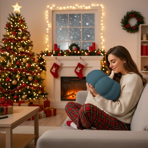 HKEJIAOI 7.87Inch Halloween Plush Pumpkin Throw Pillow Stuffed Toy for Sofa Couch Decor, Kids Gift for Halloween Party Favors Bedroom Decorations