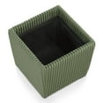 thumbnail image 5 of Furniture of America Cheri Modern Chenille Tray Top Storage Ottoman, Green, 5 of 21