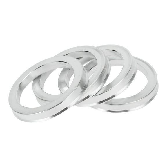 Unique Bargains Hub Centric Rings, 57.1mm ID to 74.1mm OD Vehicle Wheel Hubrings Aluminum Alloy, 4 Pcs