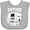 AC-Heather Grey, variant on Inktastic Future EMT Ambulance Boys or Girls Baby Bib