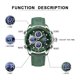 thumbnail image 2 of Reloj NAVIFORCE Estilo Resistente al Agua Verde, 2 of 4