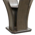 thumbnail image 2 of Picket House Furnishings Simms Round Counter Height Dining Table in Walnut, 2 of 8