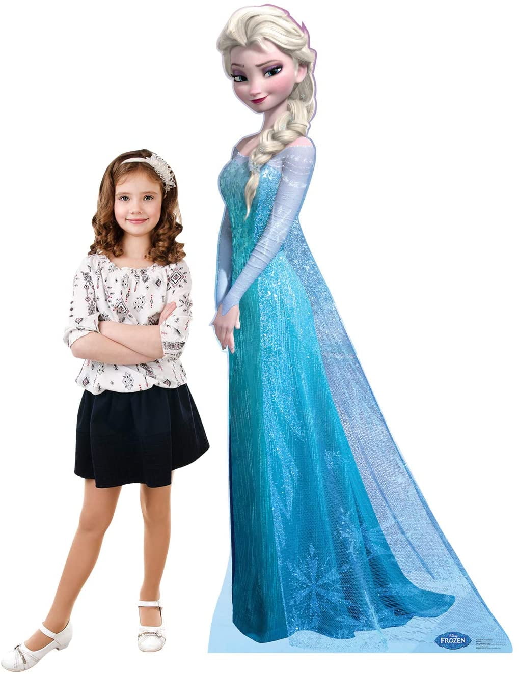 Snow Queen Elsa (Disney's Frozen) Cardboard Stand-Up, 5ft, Life