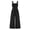 Black, variant on Summer Jumpsuits For Women Elegant Sleeveless Wide Leg Pants Crew Neck Baggy Overalls One Piece Jumpsuits Beach Vacation Summer Rompers M