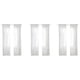 thumbnail image 4 of 108 Pulgadas de 6 Paneles Cortinas Blancas Transparentes Cortinas Transparentes Panel Básico de Bolsillo, 4 of 5