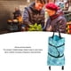 thumbnail image 3 of Bolsa De Comestibles, Convenientes Bolsas Plegables Con Carrito Que Ahorran Espacio Para Personas Mayores Para Centros Comerciales Para Supermercados, 3 of 7