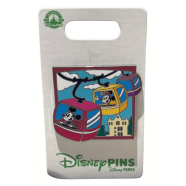 Disney Parks Mickey & Minnie Mouse Skyliner & Tower of Terror Pin New with Card